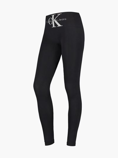 Calvin Klein Ruhák HU735179 | Calvin Klein High Waisted Logo Női Leggings Fekete